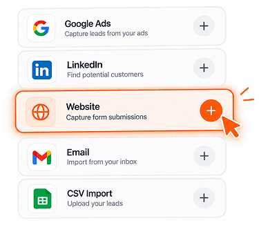 Capture your leads